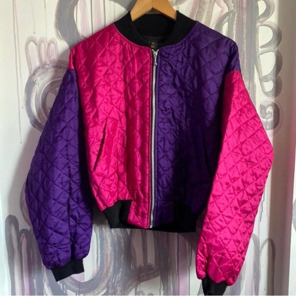90s Vintage O.P.P quilted jacket RARE AND HARD TO FIND
